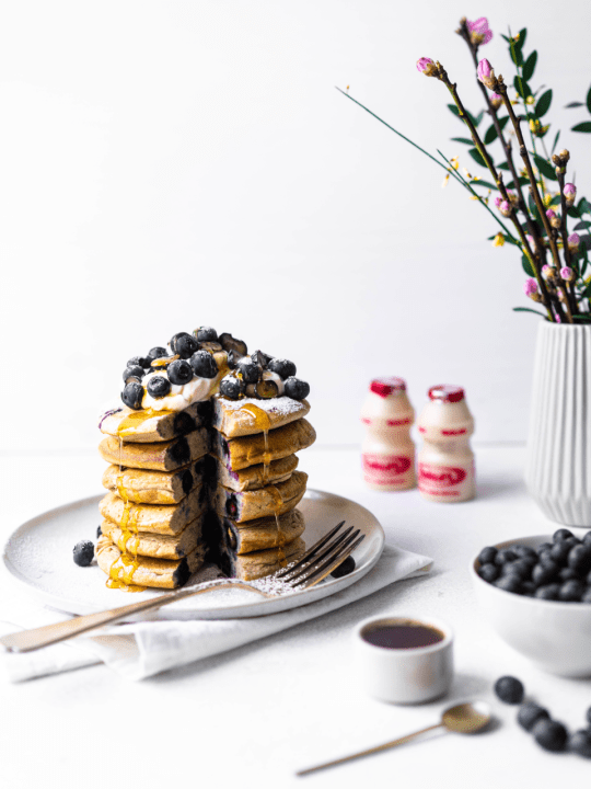 breakfast pancake sarrasin ricotta